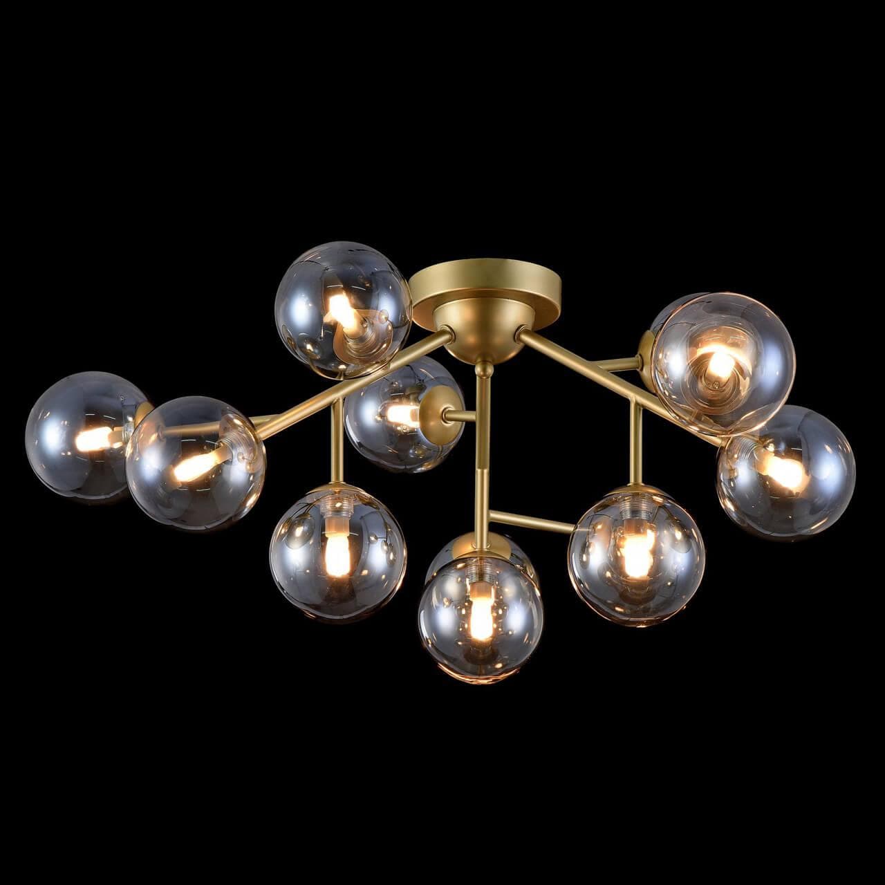 Maytoni Modern Dallas Золото Потолочный светильник 12xG9 28W MOD545PL-12G — миниатюра 9