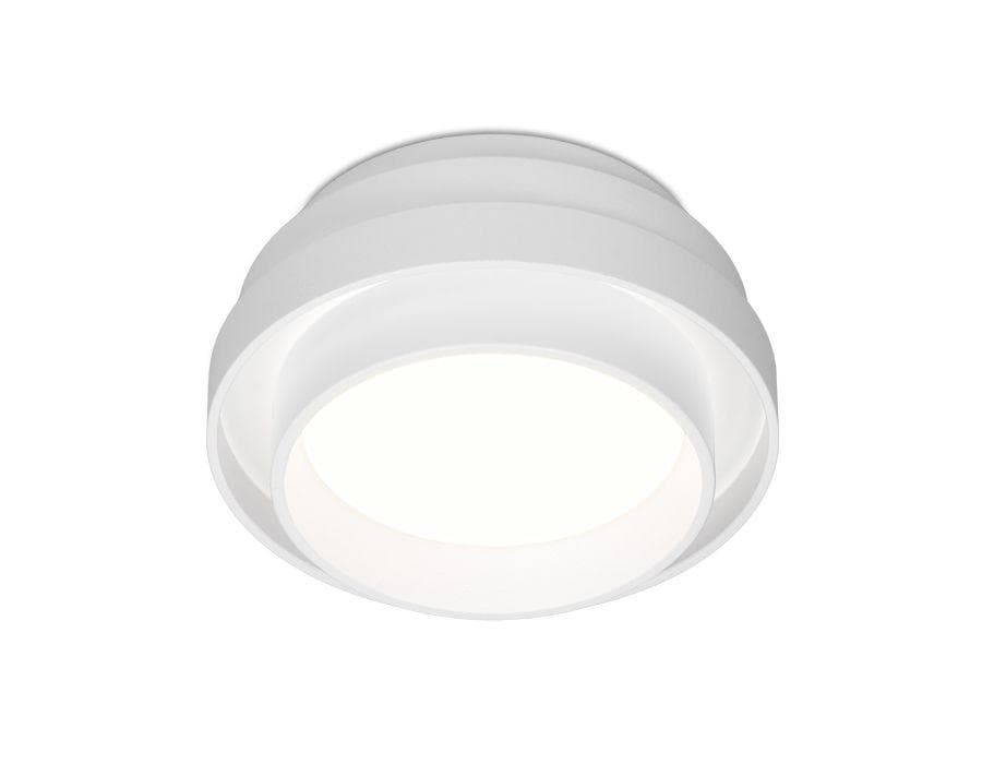Ambrella Накладной точечный светильник TN601 WH/S белый/песок GX53 D110*53 — миниатюра 4