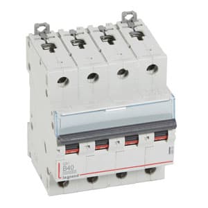 Legrand DX3 Автоматический выключатель 4P 40A (B) 10kA/16kA 409069 — миниатюра 2