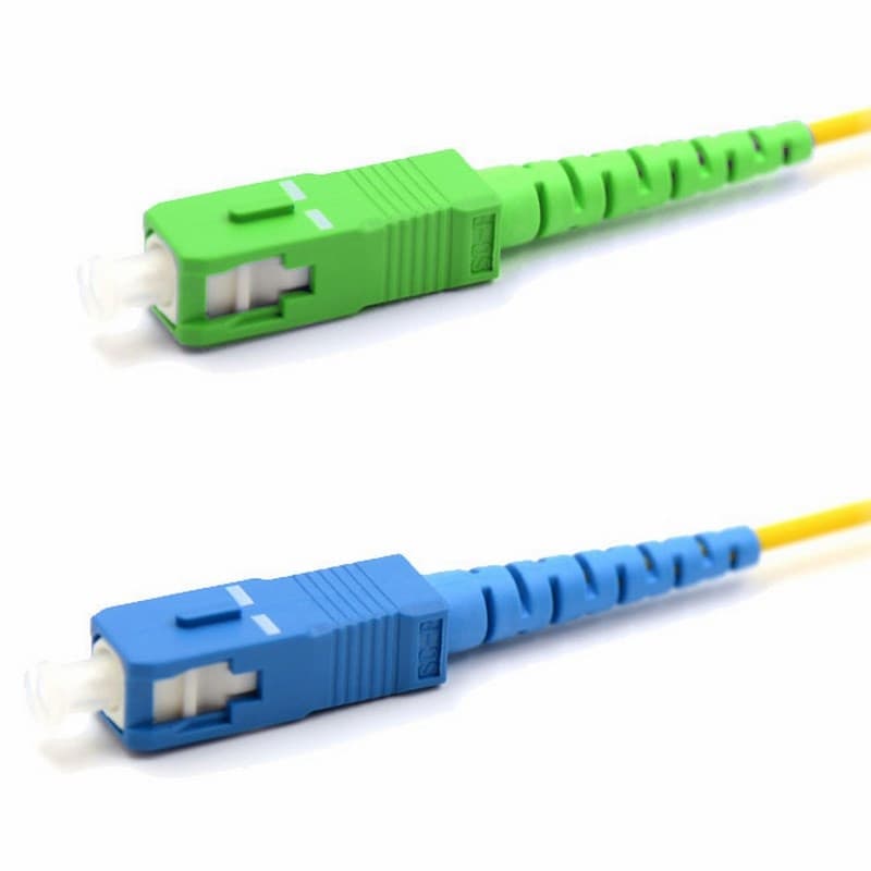 Патч-корд оптический переходной (SM), 9/125 (OS2), SC/APC-SC/UPC, (Simplex), LSZH, 15м Rexant 50-2063