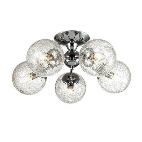Lumion 3060/5C LN16 108 хром/стекло Люстра потолочная E14 5*40W 220V PALLA — миниатюра 1