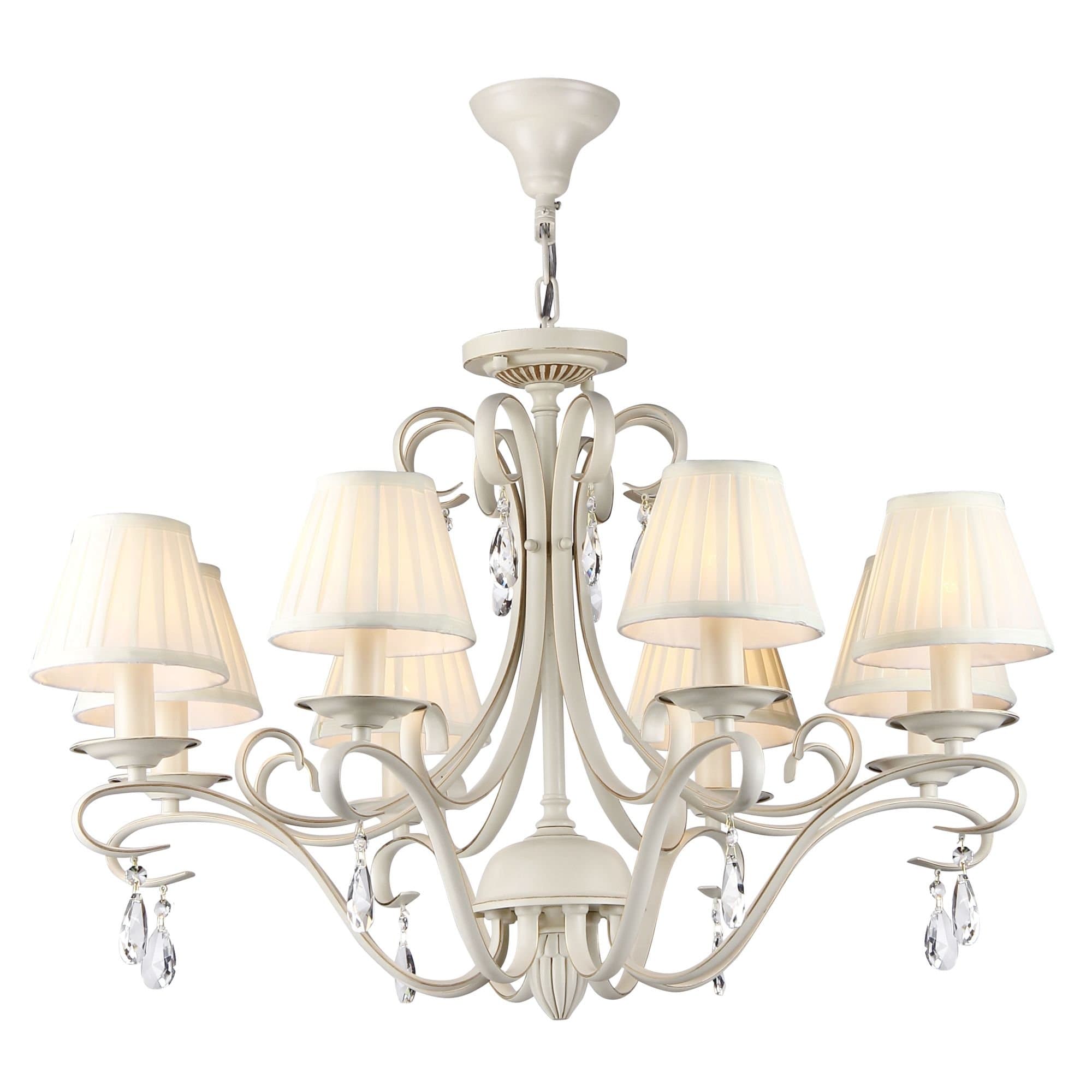 Maytoni Elegant Brionia Бежевый Люстра 8xE14 40W ARM172-08-G — миниатюра 3