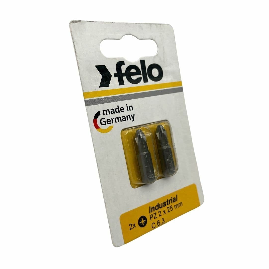 Felo Бита крестовая PZ 2X25, серия Industrial, 2 шт в блистере 02102036 — миниатюра 3