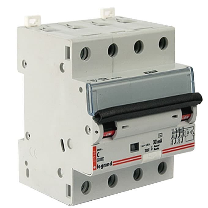 Legrand DX3 Автоматический выключатель дифференциального тока 4P 20А (С) 30MA-Hpi 411245 — миниатюра 3