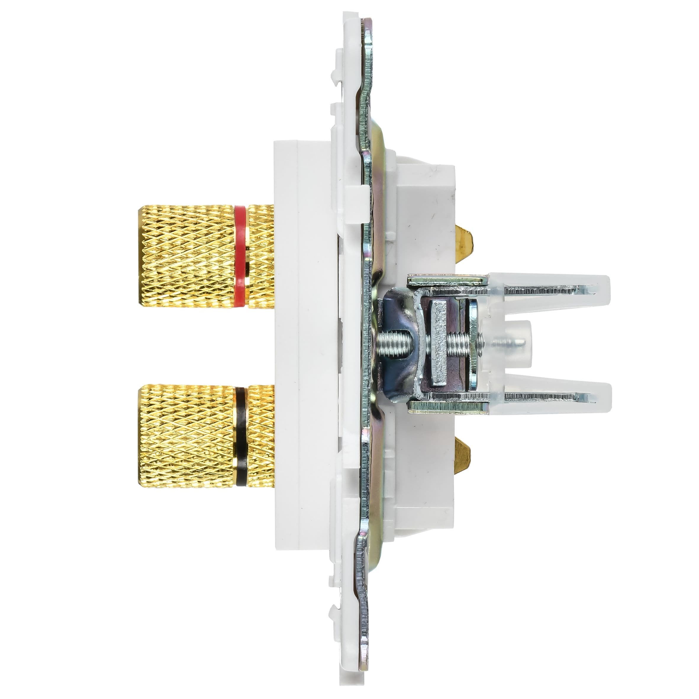 IEK SKANDY Арктический белый Аудиорозетка 4-ая SK-A01W — миниатюра 5