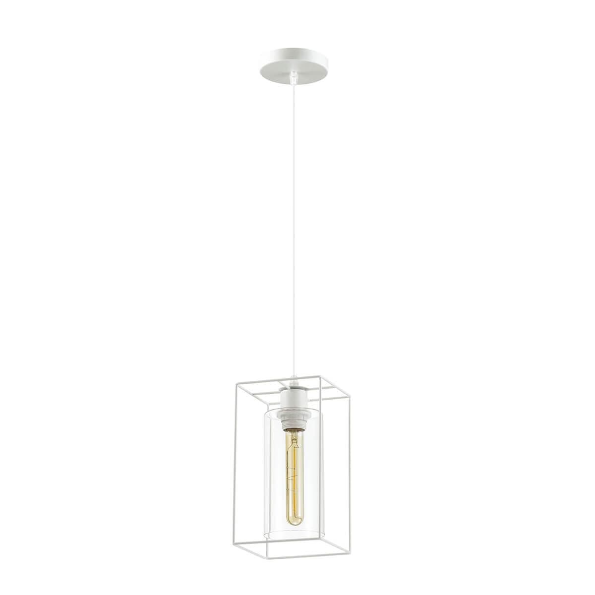 Lumion 3732/1 LN19 261 белый/прозрачный Подвес E27 60W 220V ELLIOT — миниатюра 2