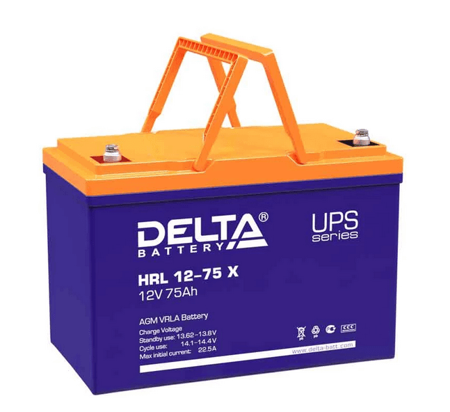 Delta Аккумулятор HRL 12-75 X (12V/75Ah)