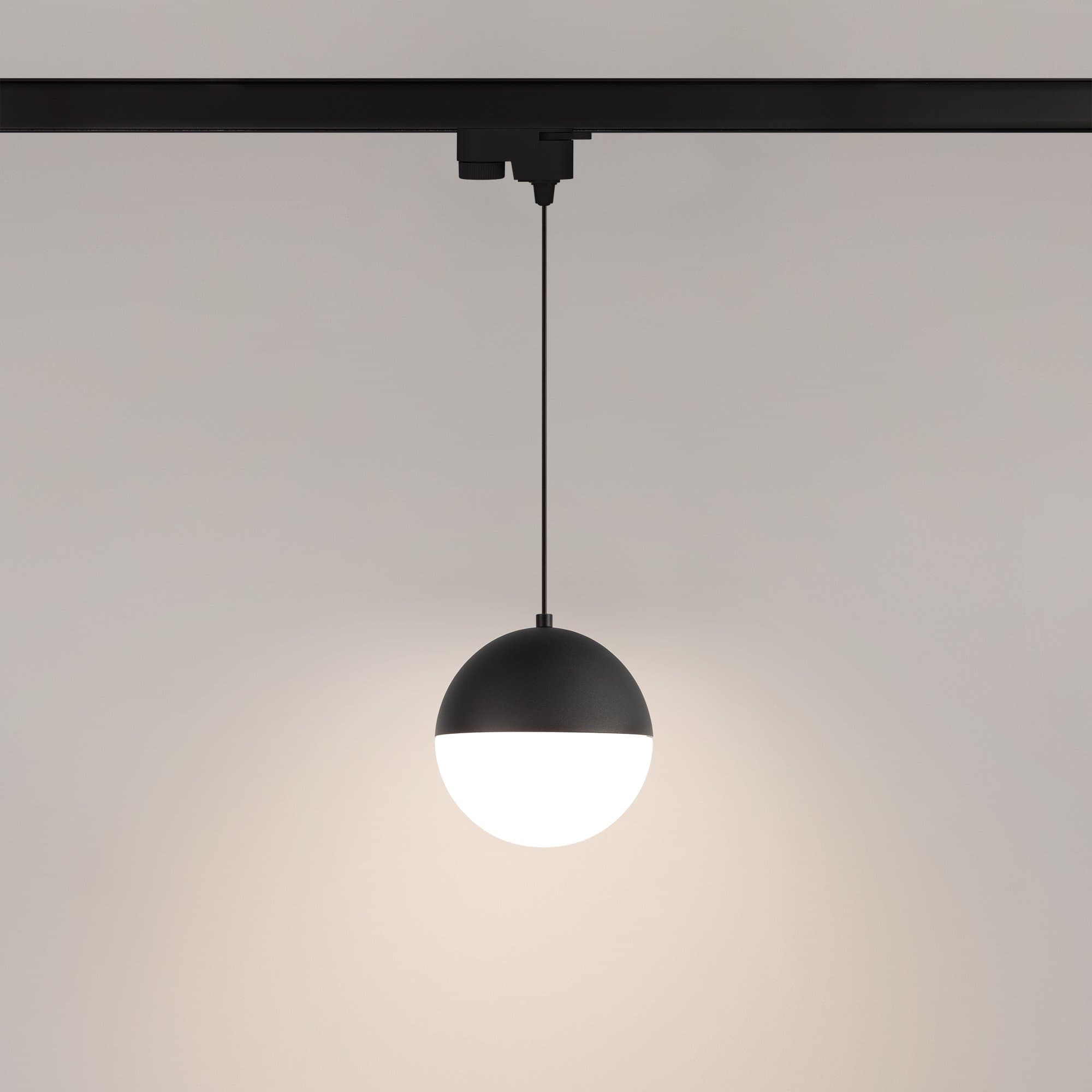 Arlight Светильник LGD-EMISFERO-TRACK-HANG-2TR-R150-11W Warm3000 (BK, 170 deg, 230V) (IP20 Металл, 3 года) 035944 — миниатюра 4