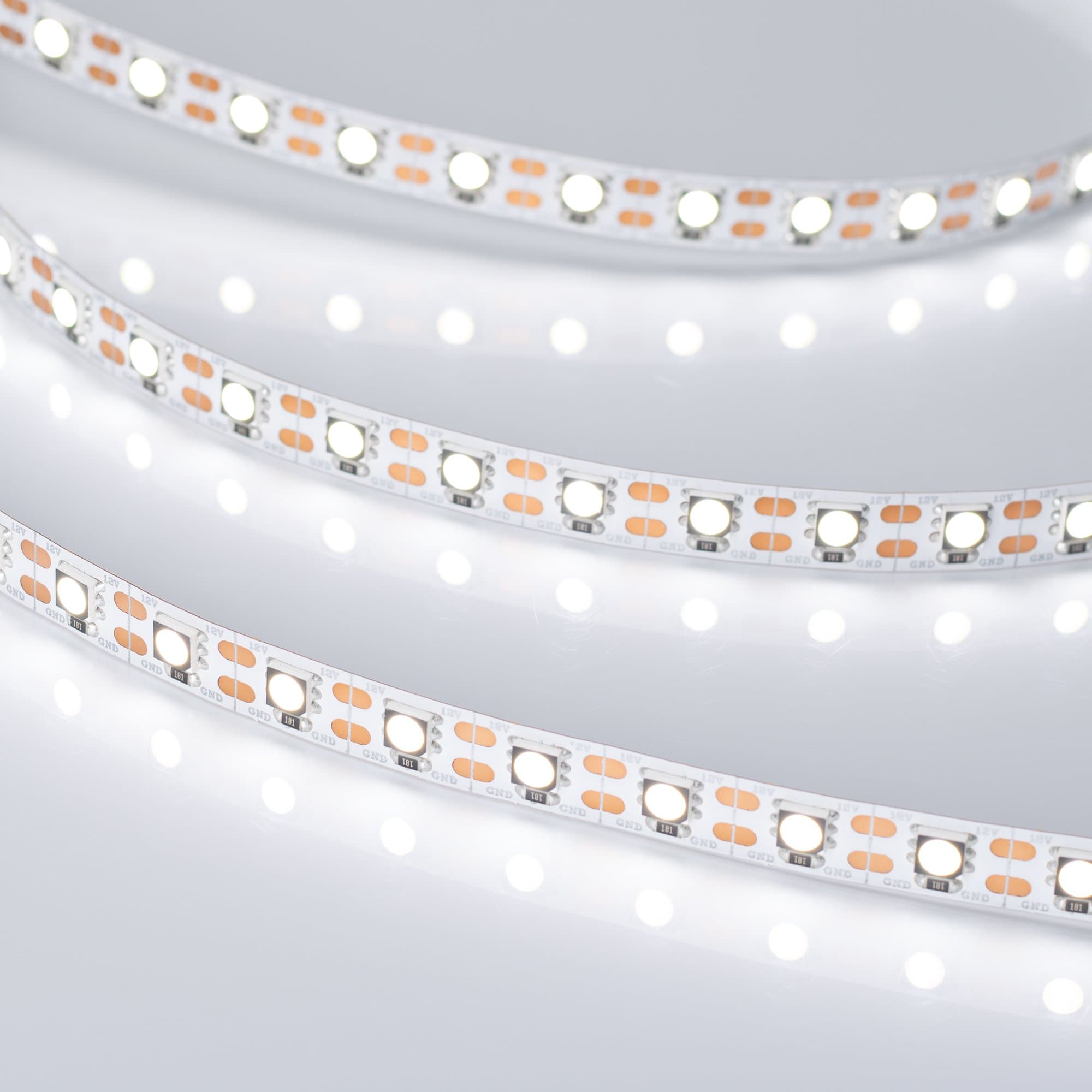 Arlight Светодиодная лента RT 2-5000 12V Cx1 Day4000 2x (5060, 360 LED, CRI98) (16.8 Вт/м, IP20) 021472 — миниатюра 2