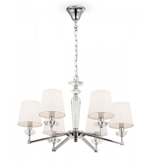 Maytoni Neoclassic Beira Люстра Никель MOD064PL-06N — миниатюра 1