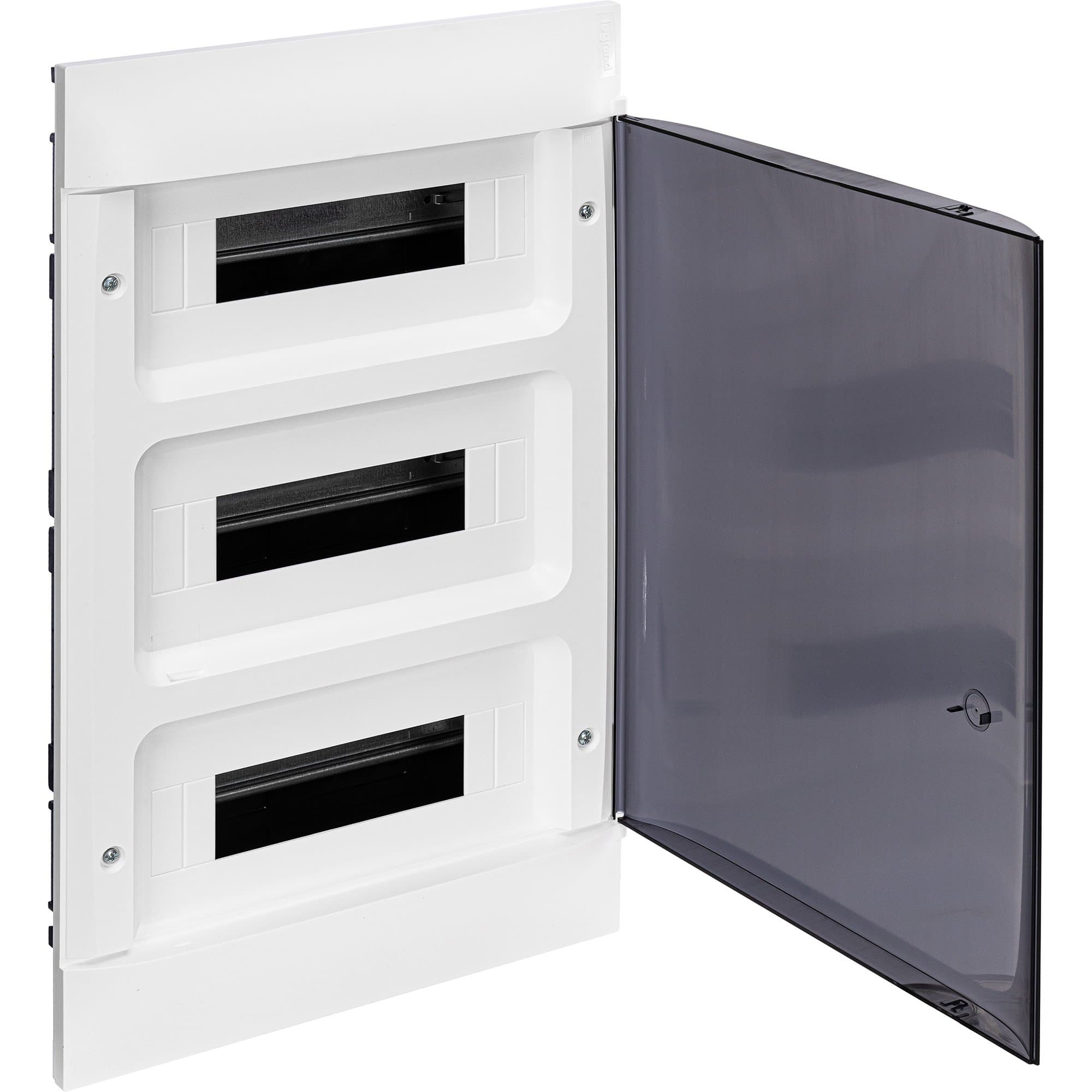 Legrand Practibox S Пластиковый щиток Встраиваемый 3X12 Дымчатая дверь 135553 — миниатюра 2