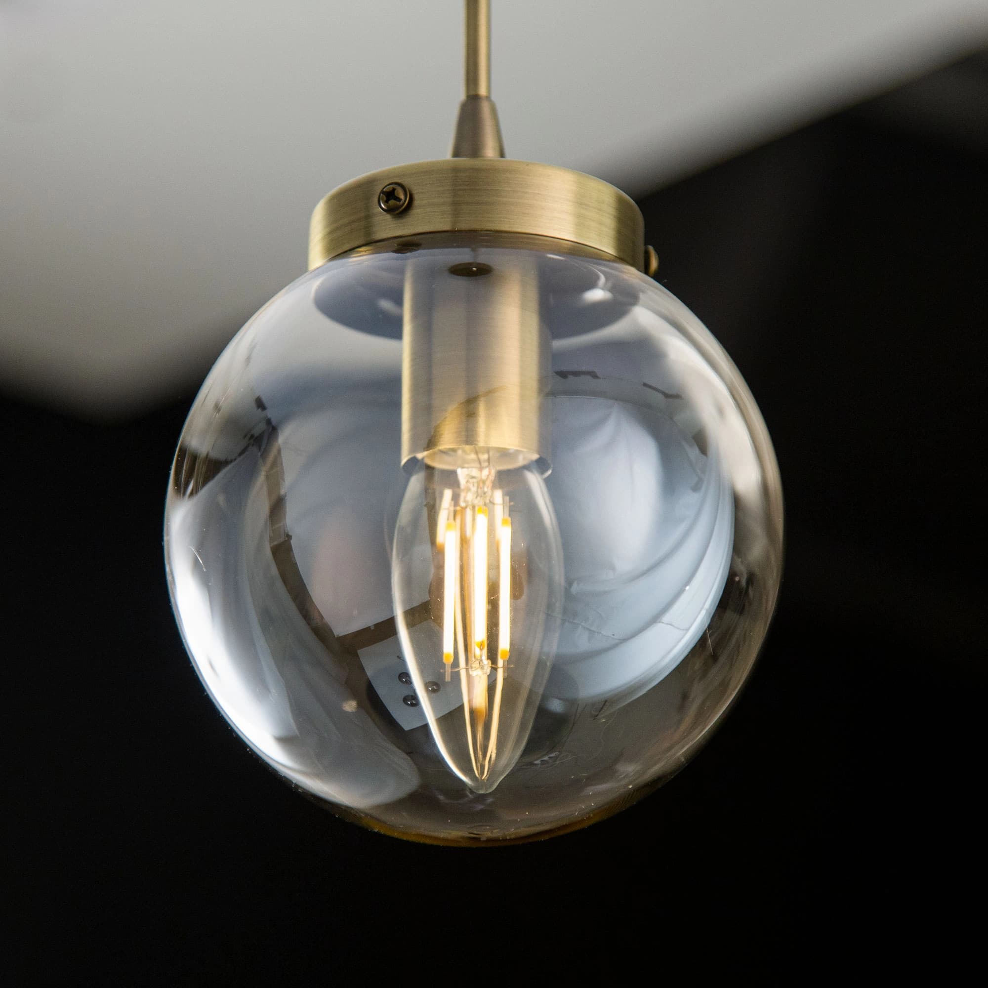 Citilux CL105115 Планета Черн.+Дымч. Светильник подвесной — миниатюра 12