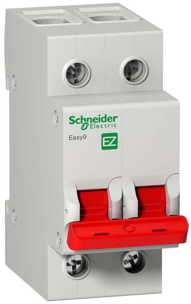 SE EASY 9 Выключатель нагрузки 2P 125А EZ9S16292 — миниатюра 3