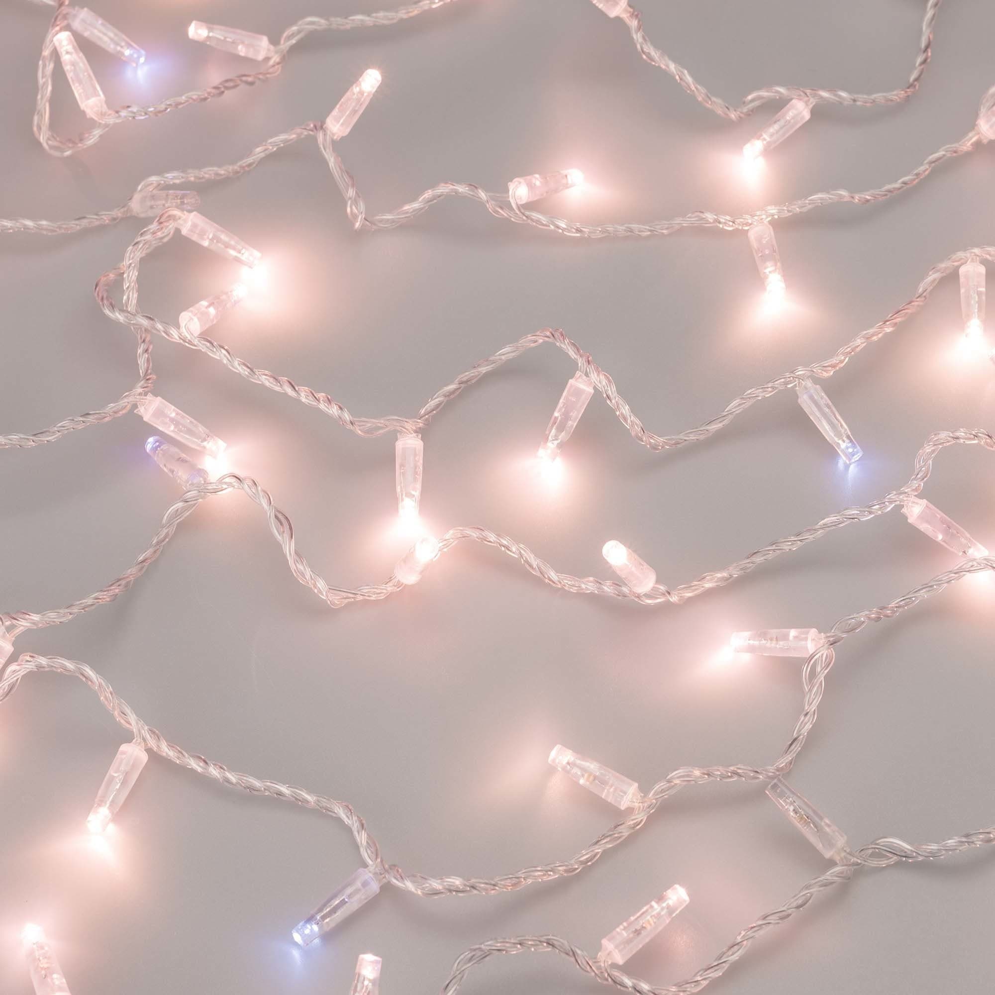 Arlight Светодиодная гирлянда ARD-STRING-CLASSIC-10000-CLEAR-100LED-FLASH Rose Gold (230V, 7W) (Ardecoled, IP65) 025790 — миниатюра 2