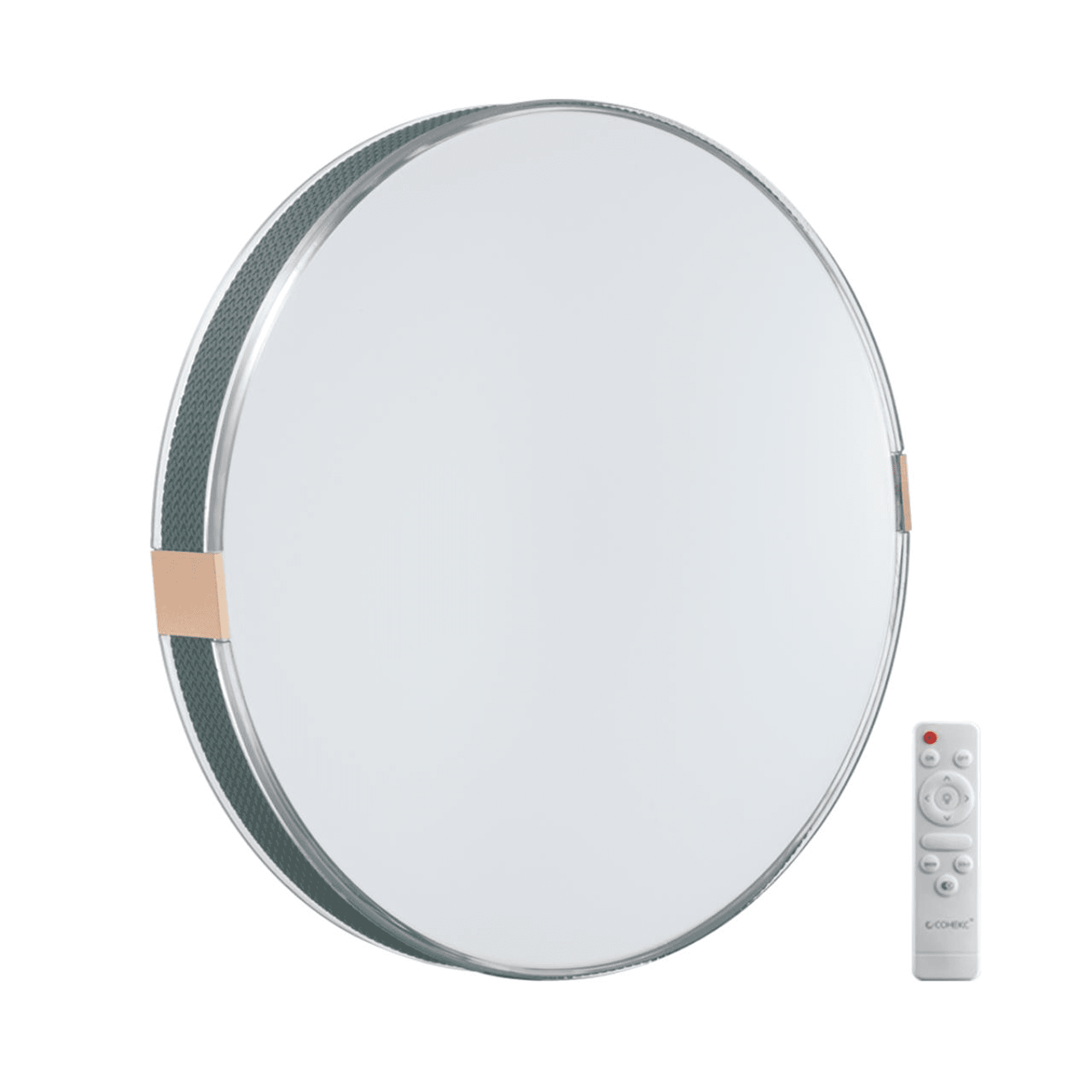 Sonex 7677/EL COLOR SN Светильник пластик/серо-гол./зол. LED 70Вт 3000-6000K D493 IP43 пульт ДУ OTIGA BLUE