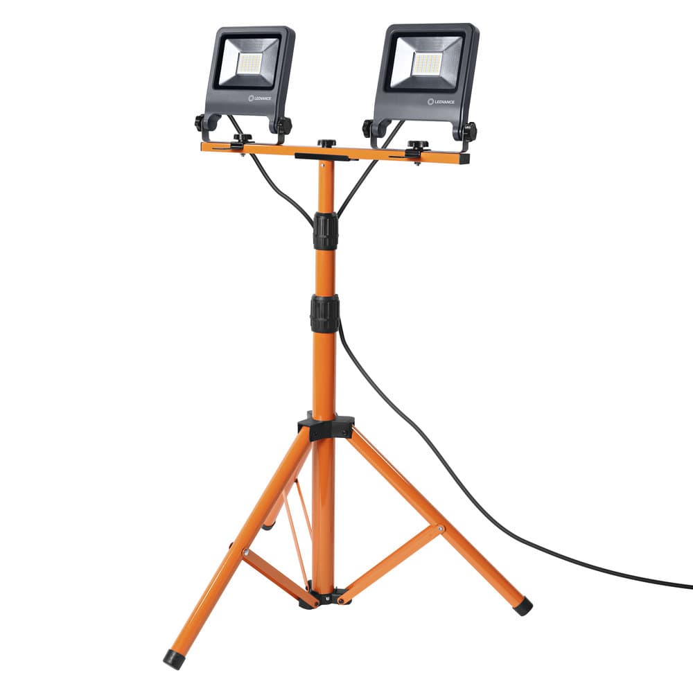 Ledvance LED прожекторы WORKLIGHT на телескопической треноге Серый 2х30Вт 2х2700 Лм, 4000 К Нейтральный белый свет 4058075213951