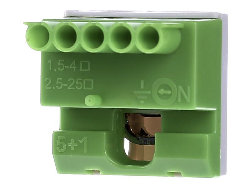 ABB Клеммник самозажимной PE 5x4+1x25мм ZK51G 1SPE007715F9712 — миниатюра 2