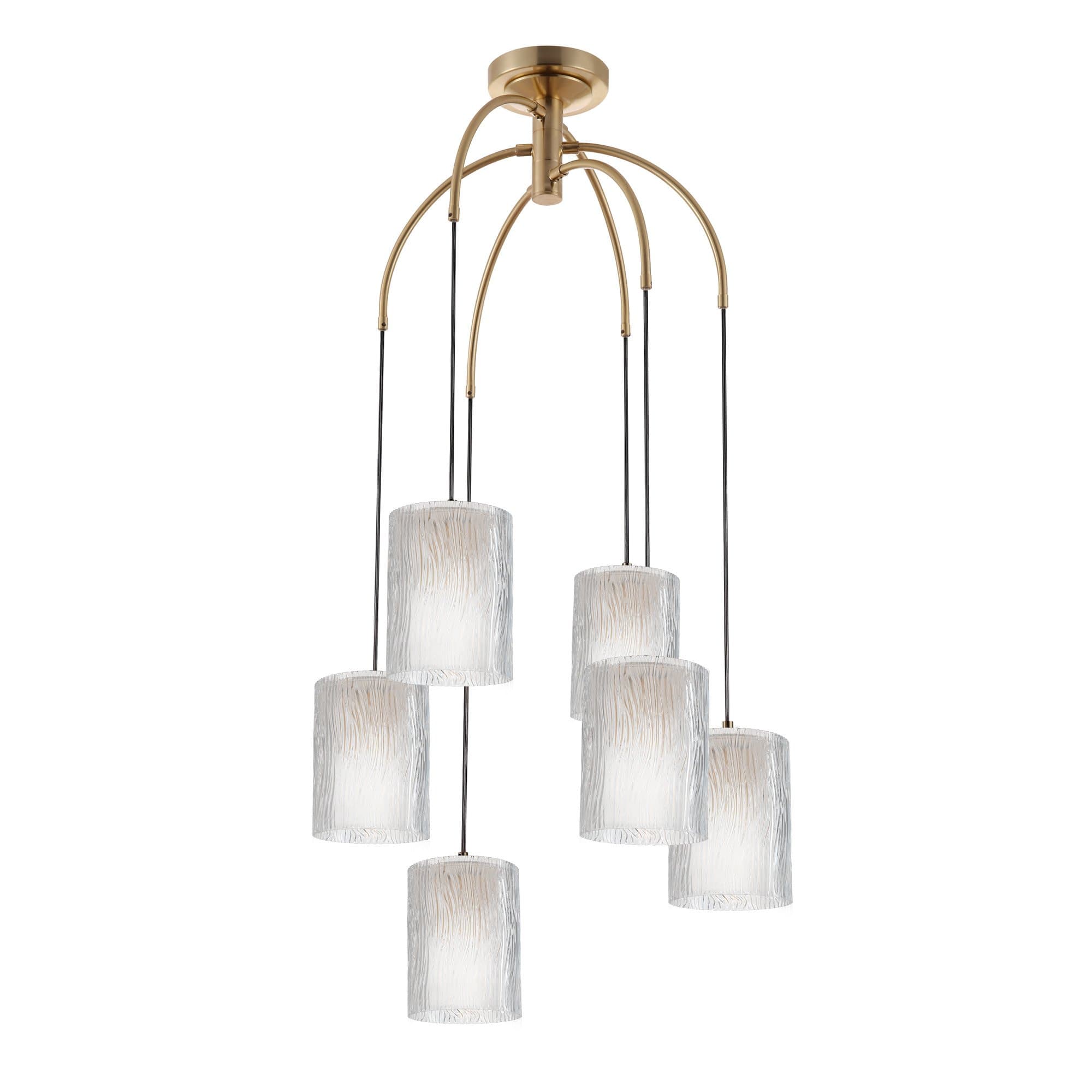Maytoni Modern Starfall Латунь Подвесной светильник MOD042PL-06BS — миниатюра 2