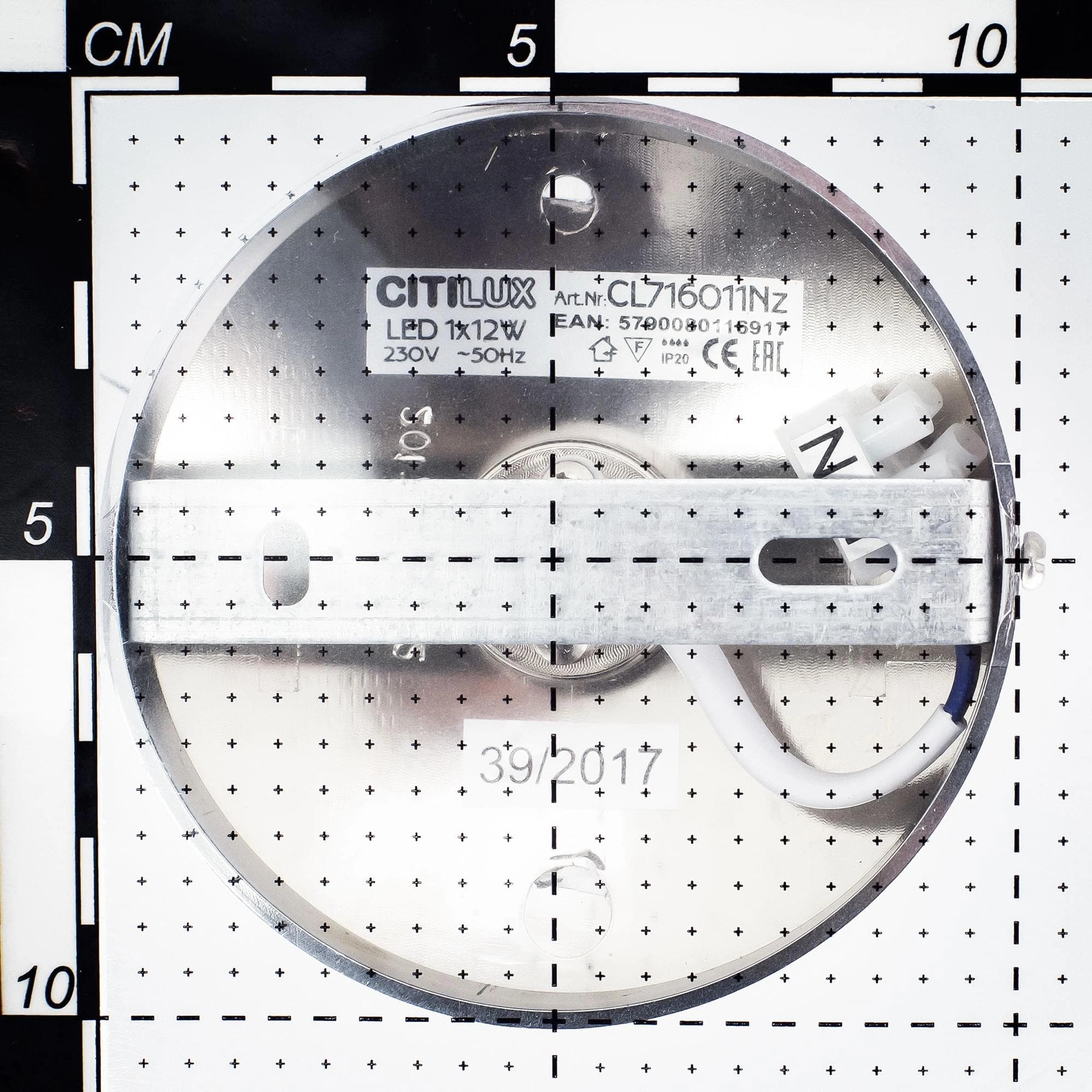 Citilux CL716011Wz Тамбо Светильник Наст.-Потол. 12W*3000K — миниатюра 7
