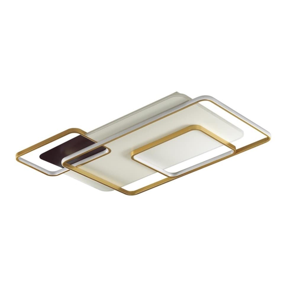 Lumion 5276/99CL LEDIO LN23 белый, черный, золотой Люстра потолочная LED 113W 3000-6000K 13840Лм пульт ДУ 220V NORIKO