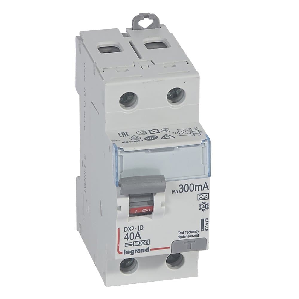 Legrand DX3 УЗО 2P 40А 300мА-A 411570 — миниатюра 1