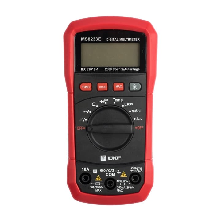 EKF PROxima Мультиметр цифровой MS8233E Expert In-180701-pm8233E — миниатюра 4