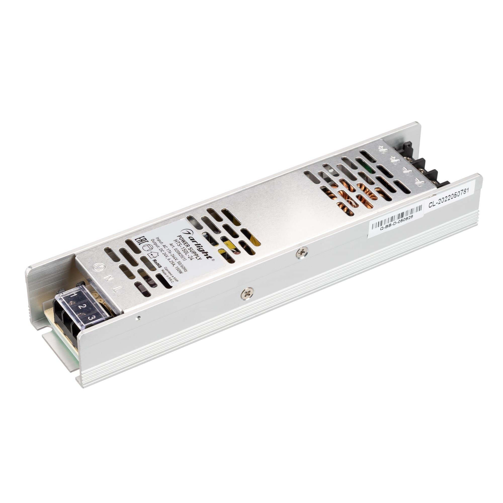 Arlight Блок питания HTS-150L-24 (24V, 6.25A, 150W) (IP20 Сетка, 2 года) 020825(1) — миниатюра 1