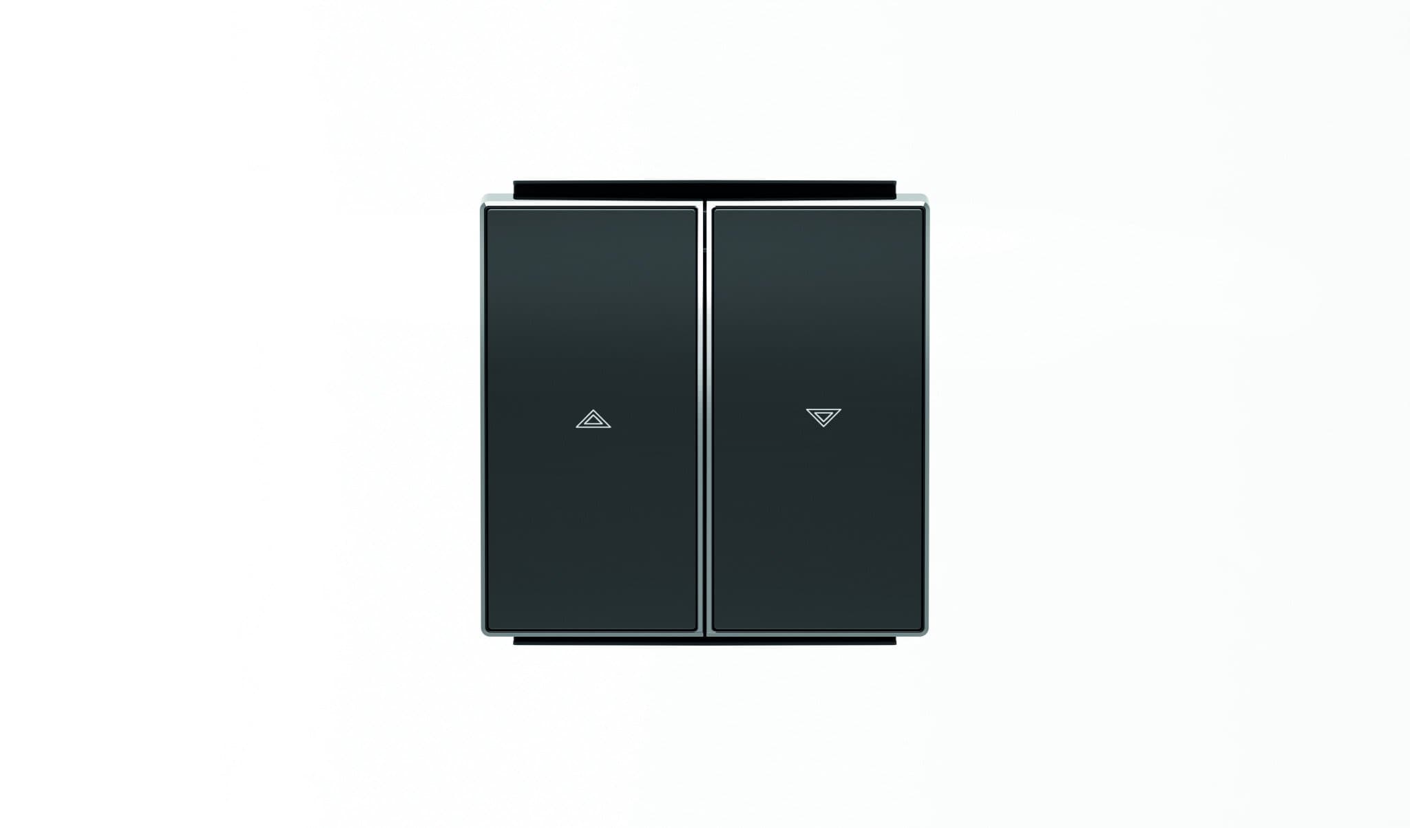 ABB SKY Чёрный бархат Клавиша для мех выключателя жалюзи 8144 и 8144.1 2CLA854400A1501