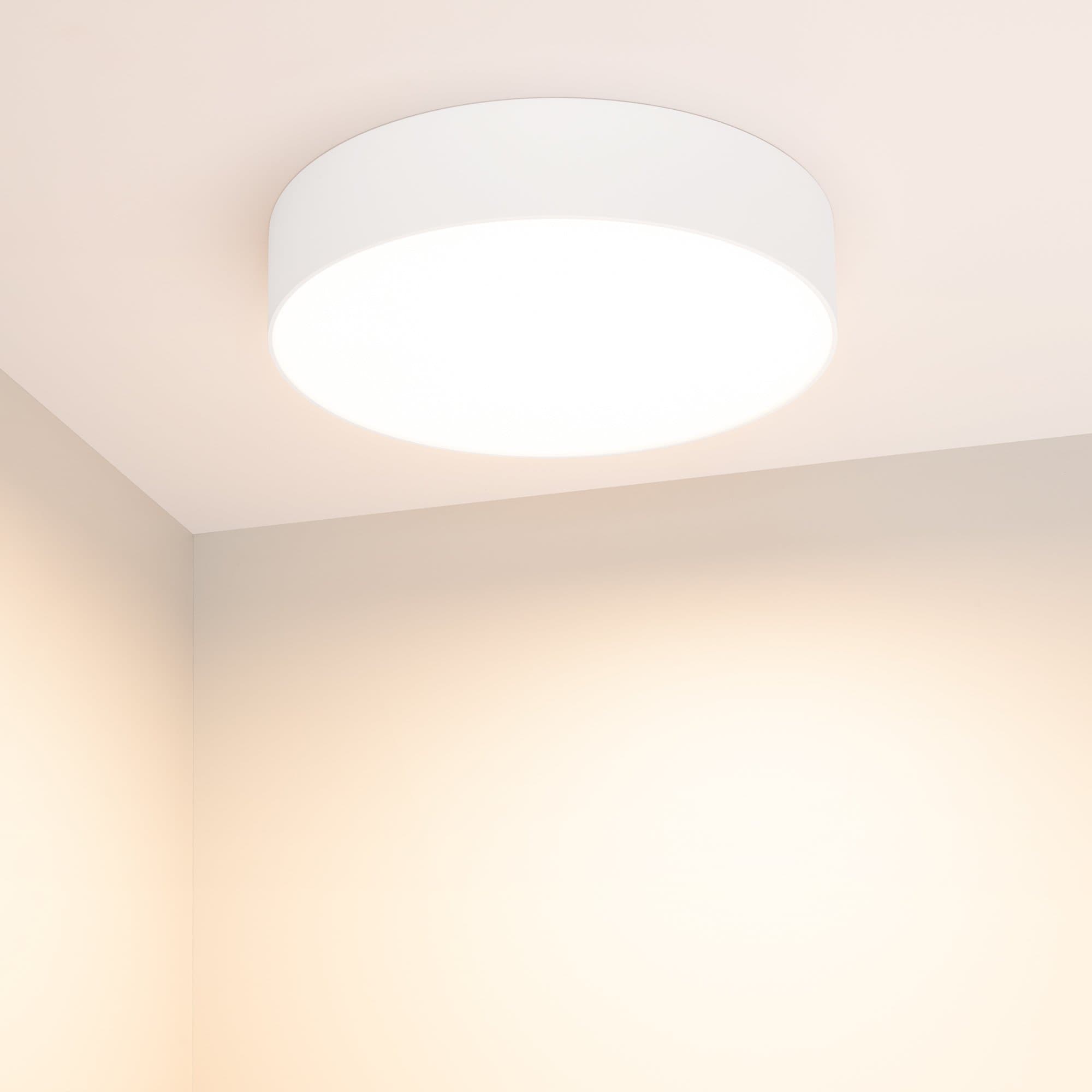 Arlight Светильник SP-RONDO-R250-30W Warm3000 (WH, 120 deg, 230V) (IP40 Металл, 3 года) 022233(2) — миниатюра 4