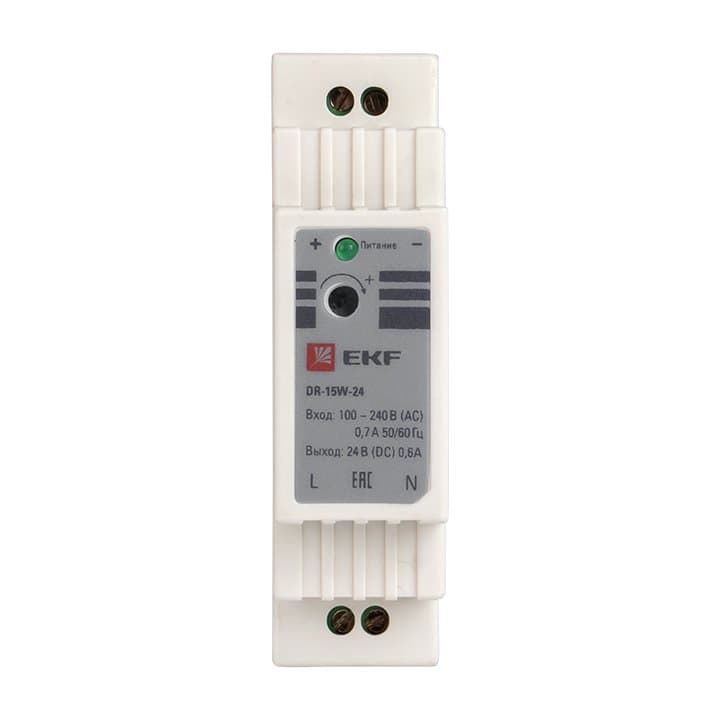 EKF PROxima Блок питания 24В DR-15W-24 — миниатюра 2