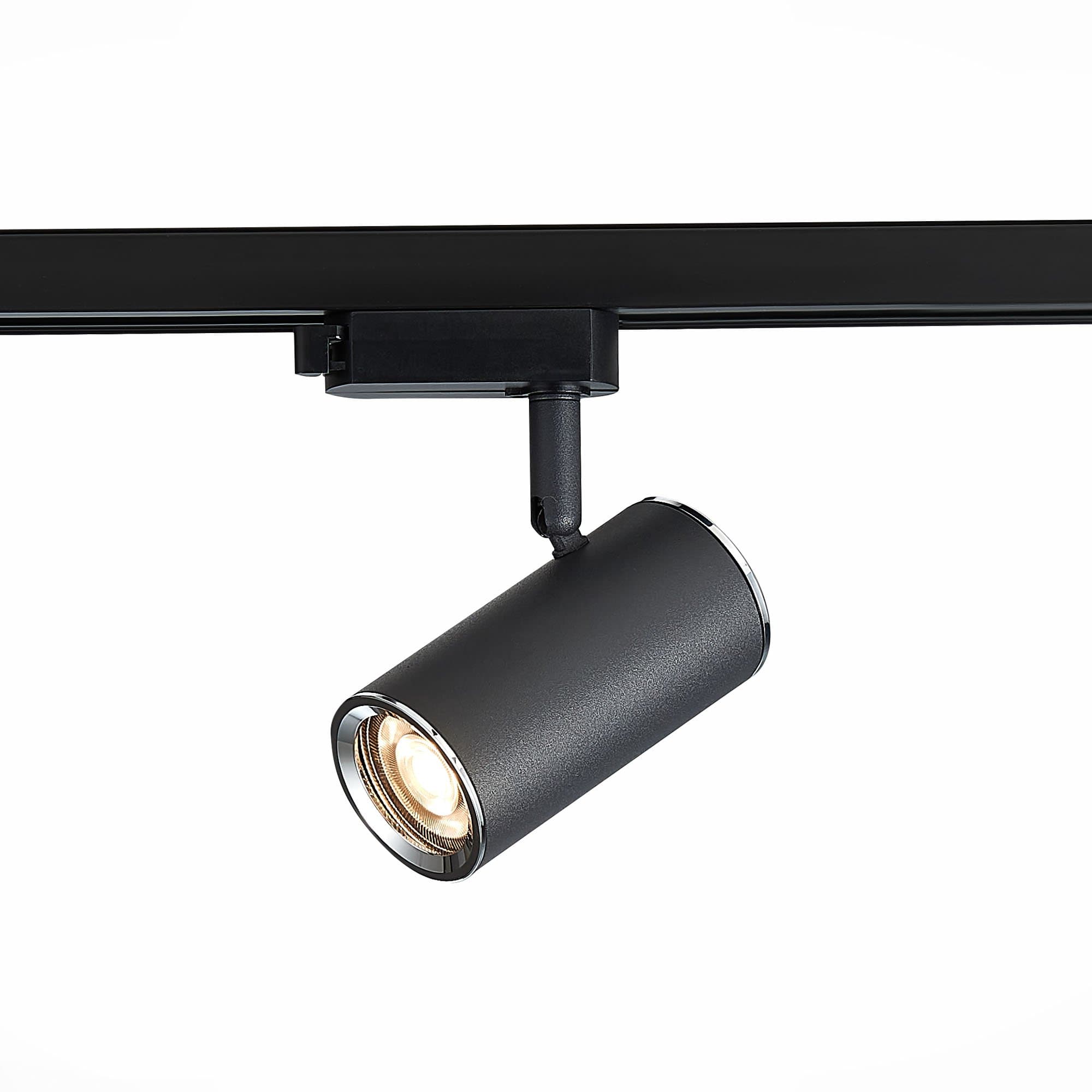 ST Luce ST301.406.01 Трековый светодиодный светильник Черный GU10 1*50W IP20 L104xW54xH111 220V Без ламп