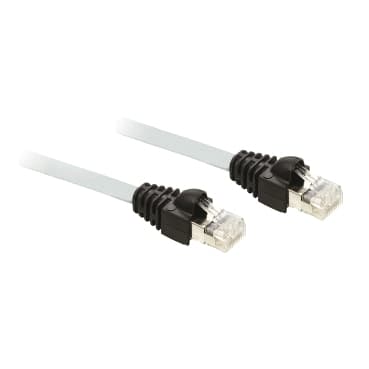 SE Соединительный кабель Ethernet, 2хRJ45 в пром. исполнении, Cat 5E, 2м - стандарт CE TCSECE3M3M2S4 — миниатюра 4