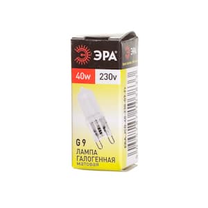 ЭРА G9-JCD-40-230V-FR (галоген, капсула мат., 40Вт, нейтр, G9) — миниатюра 2