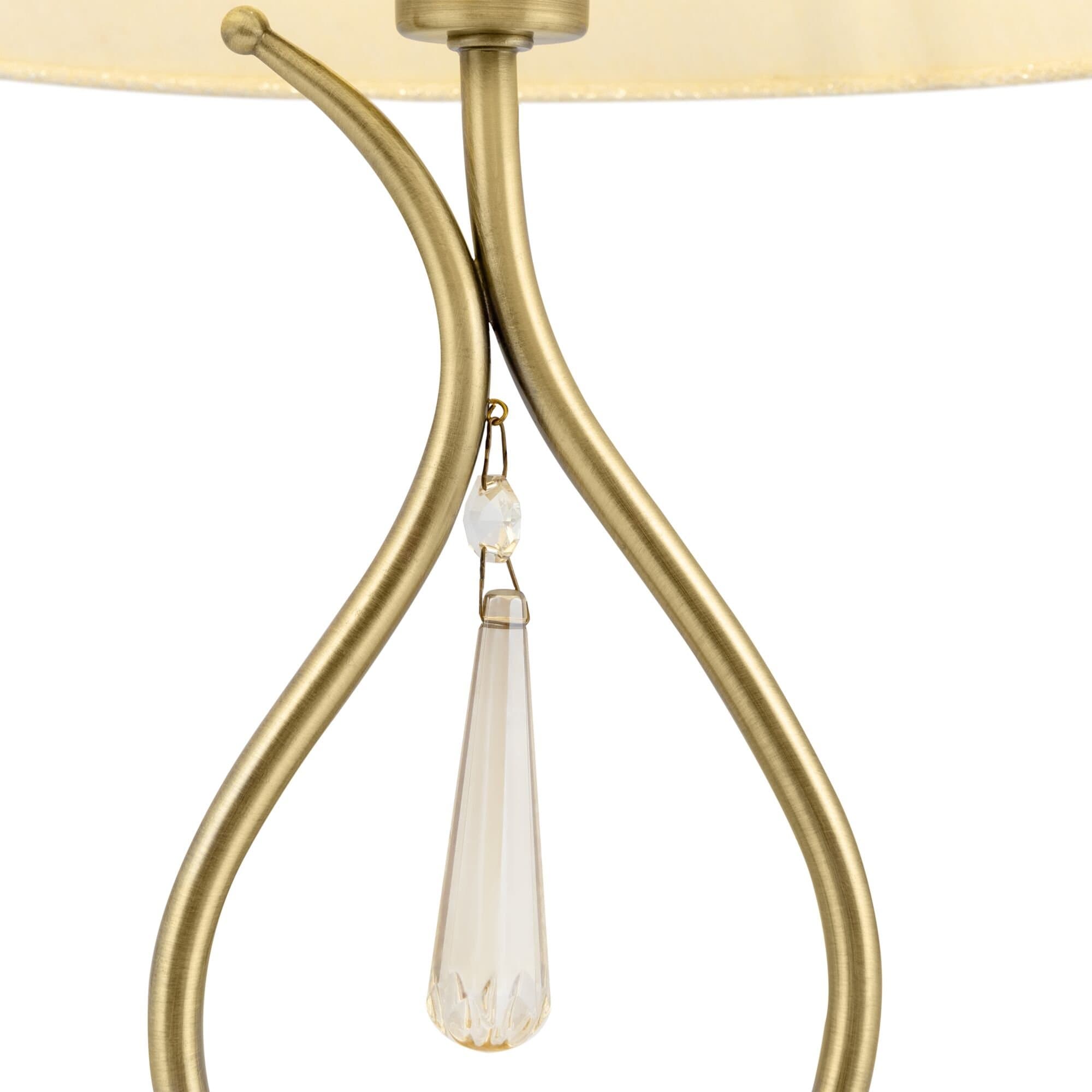 Freya Classic Madeline Латунь Настольная лампа FR2019TL-01BS — миниатюра 2