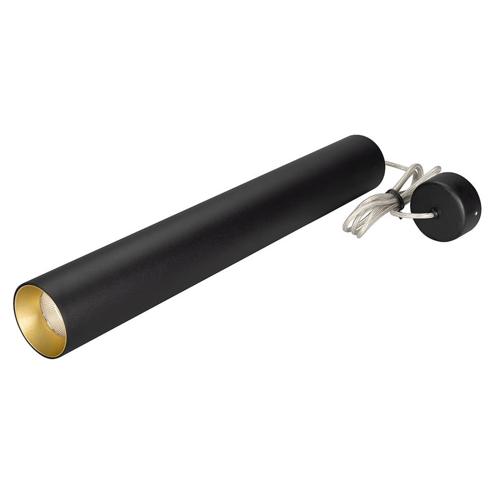 Arlight Светильник SP-POLO-HANG-LONG450-R65-8W Day4000 (BK-GD, 40 deg) (IP20 Металл, 3 года) 027356 — миниатюра 1