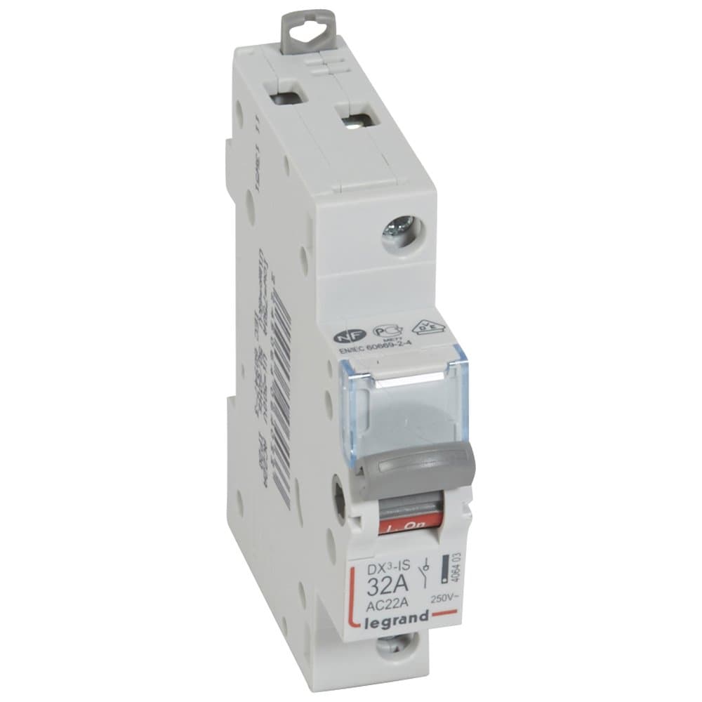 Legrand DX3 IS Рубильник 1P 32A 406403 — миниатюра 1