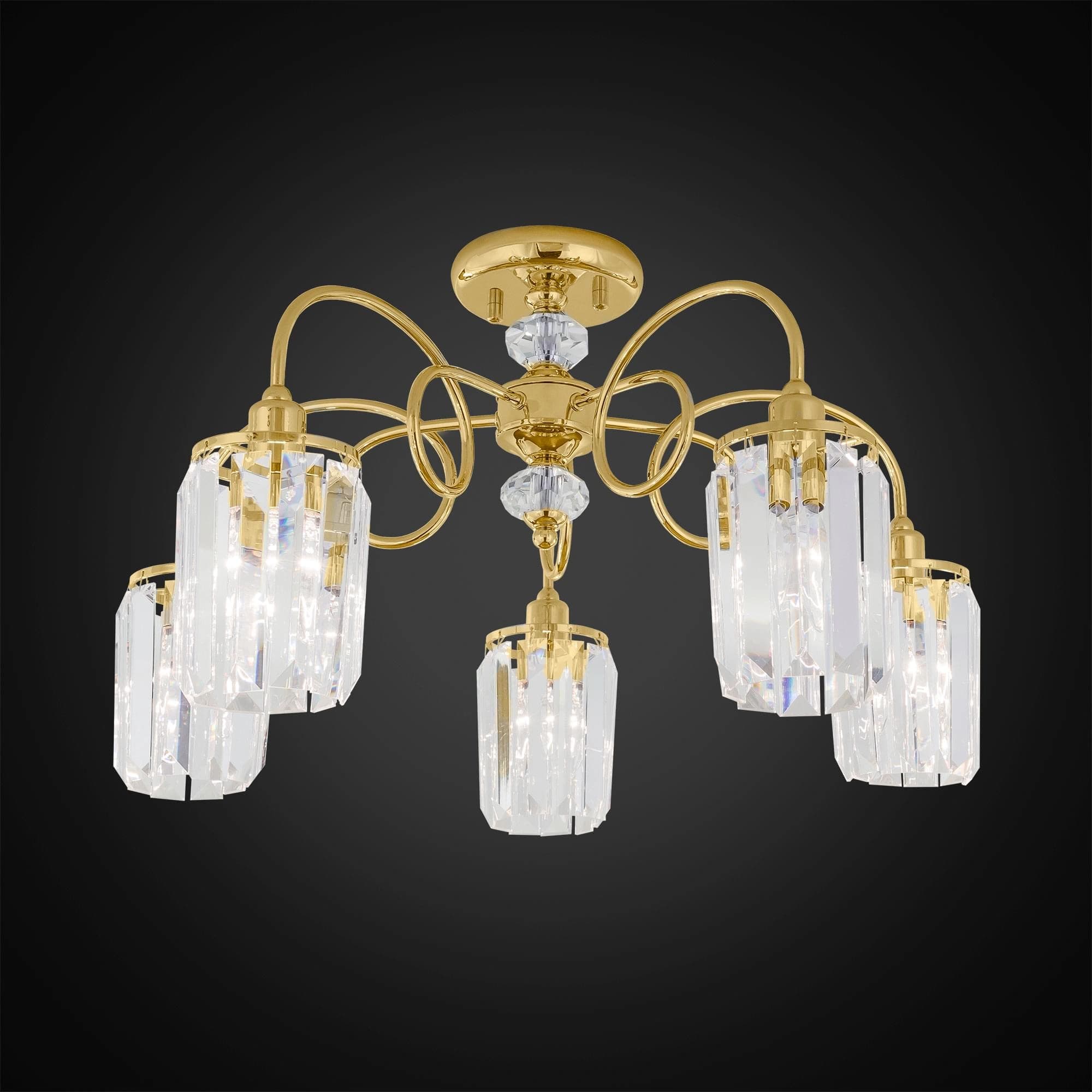 Citilux CL330152 Синди Золото Светильник Люстра — миниатюра 2