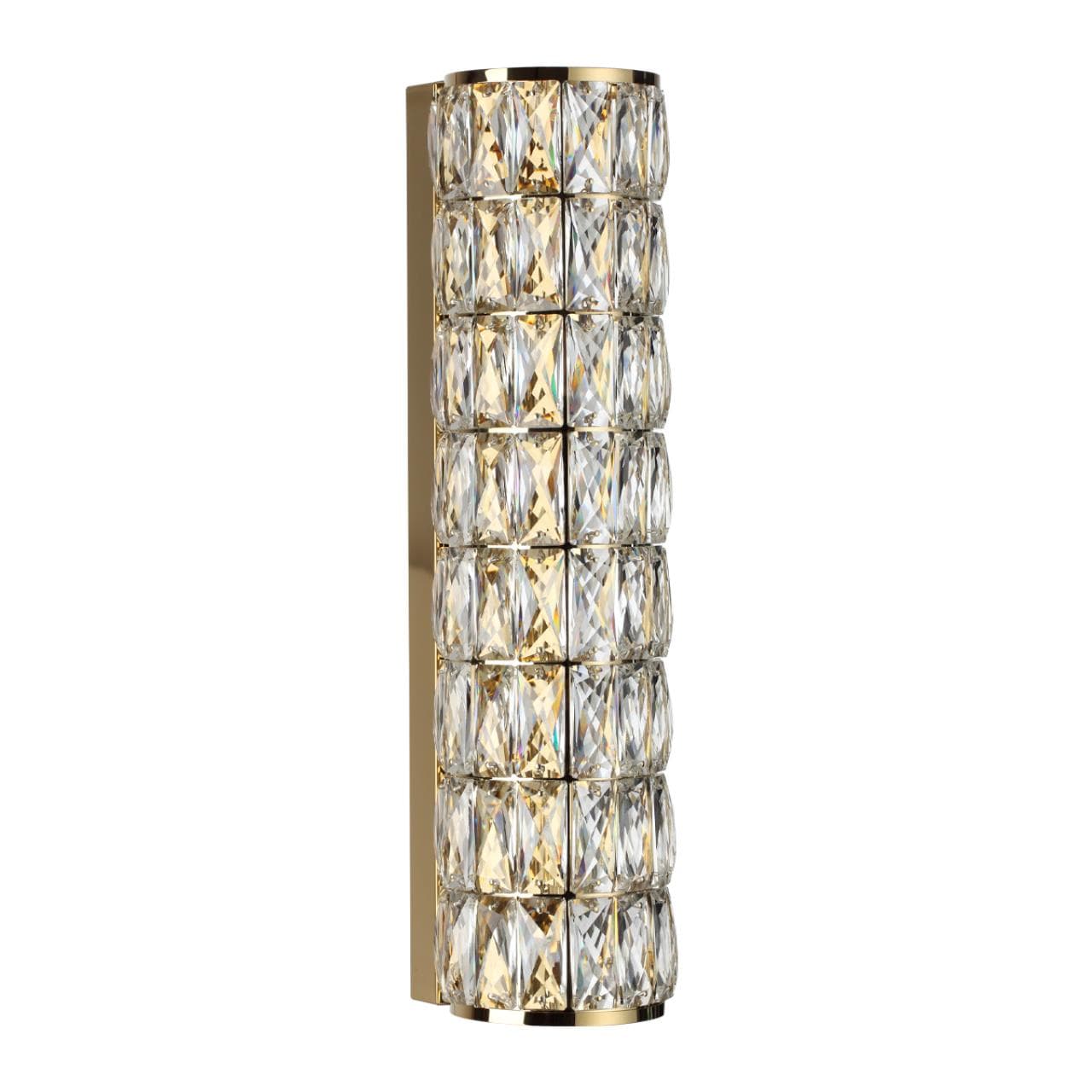 Odeon Light 4926/8WL L-VISION ODL24 481 золото/металл/хрусталь Настенный светильник LED 8W 4000K 463Лм PANTA