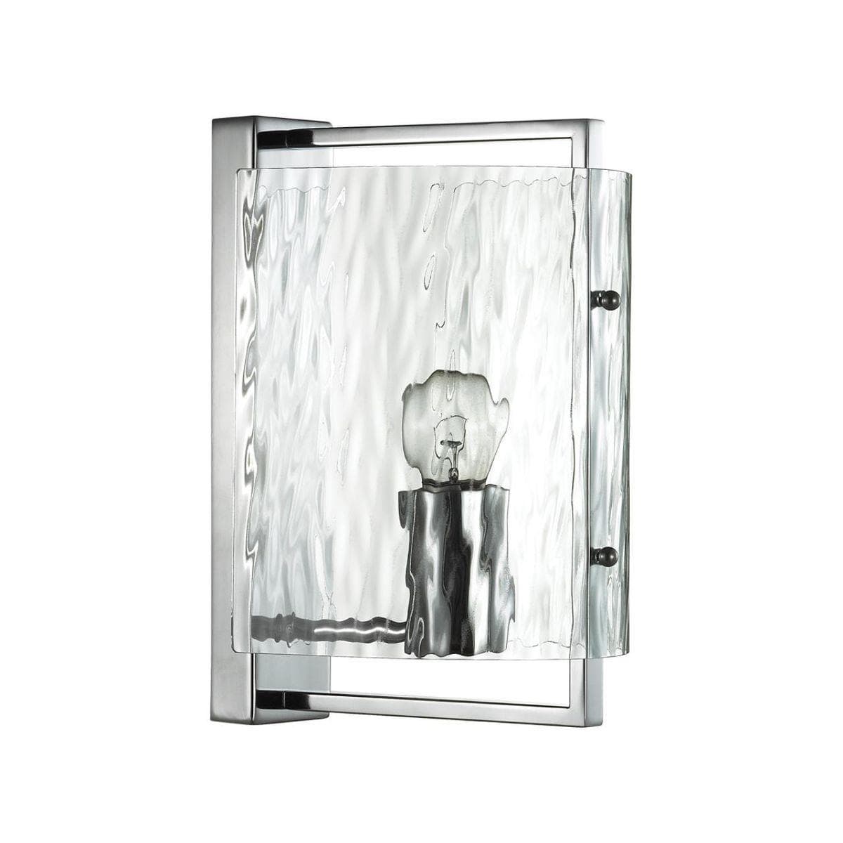 Odeon Light 4888/1W MODERN ODL_EX22 63 хром/прозрачный/стекло Бра E14 1*40W ELEGANTE — миниатюра 1
