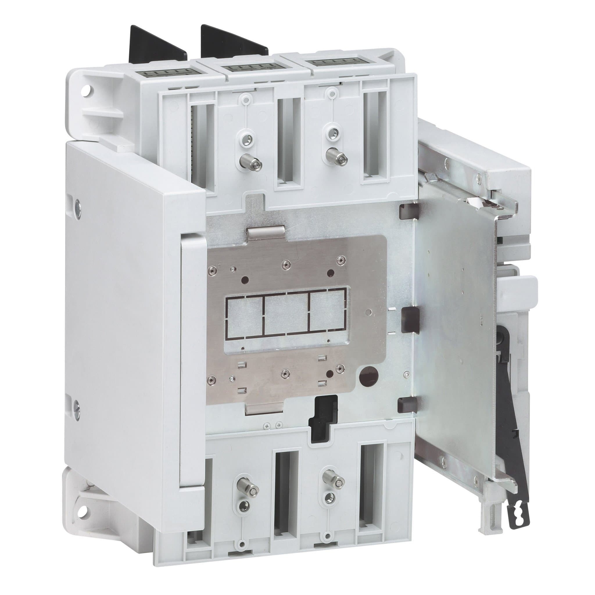 Legrand DPX3 1600 Основание выключатель 3P, подключение сзади 422588 — миниатюра 1