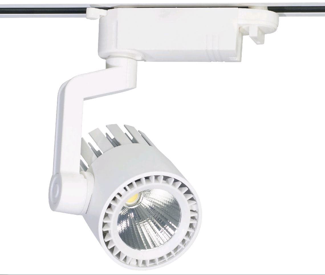 Kink Light 6471 Трековый светильник белый d7,2 h17,5 Led 15W (4000К)