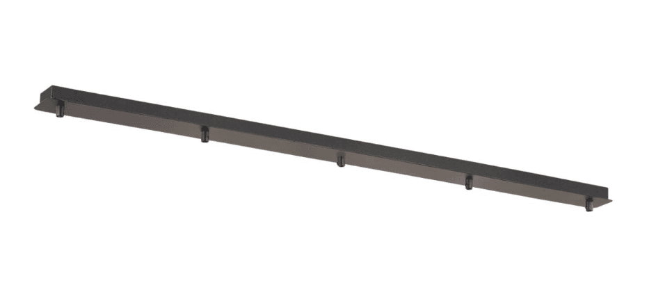 Lumion 4506/5 SUSPENTIONI LN21 248 черный Основание 5x для подвесов MOLTO