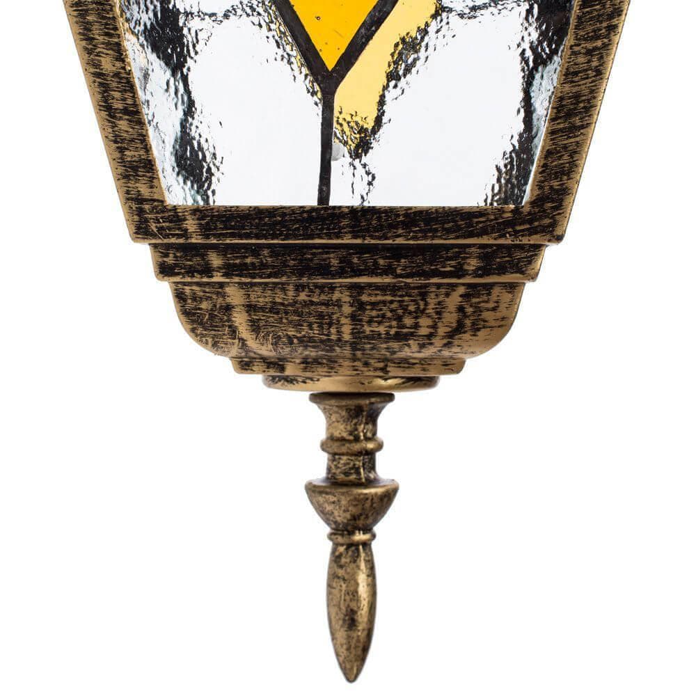 Arte Lamp Berlin Коричневый/Белый Светильник уличный настенный 1x75W E27 A1012AL-1BN — миниатюра 2
