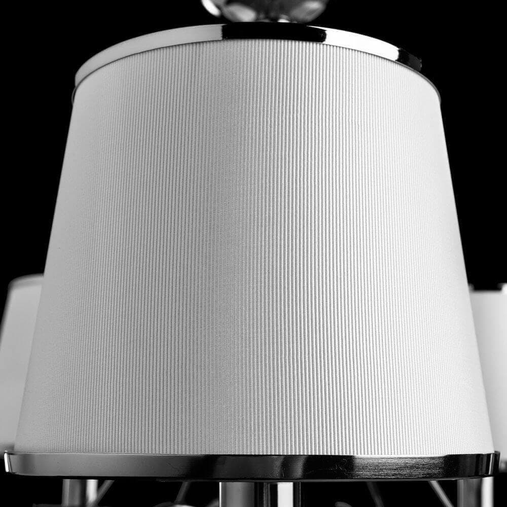 Arte Lamp Aurora Хром/Белая Люстра 40W E14 A1150LM-5CC — миниатюра 6
