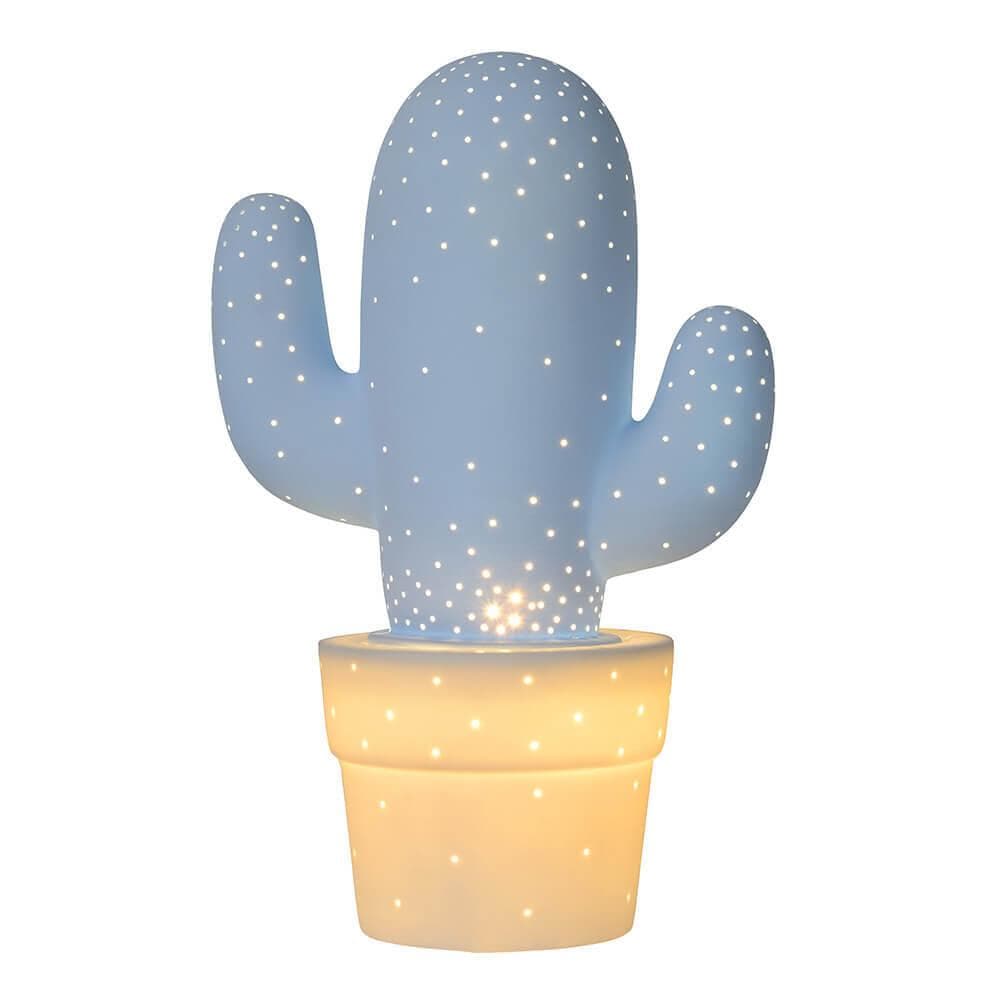 Lucide CACTUS Голубой Настольная лампа 13513/01/68 — миниатюра 3