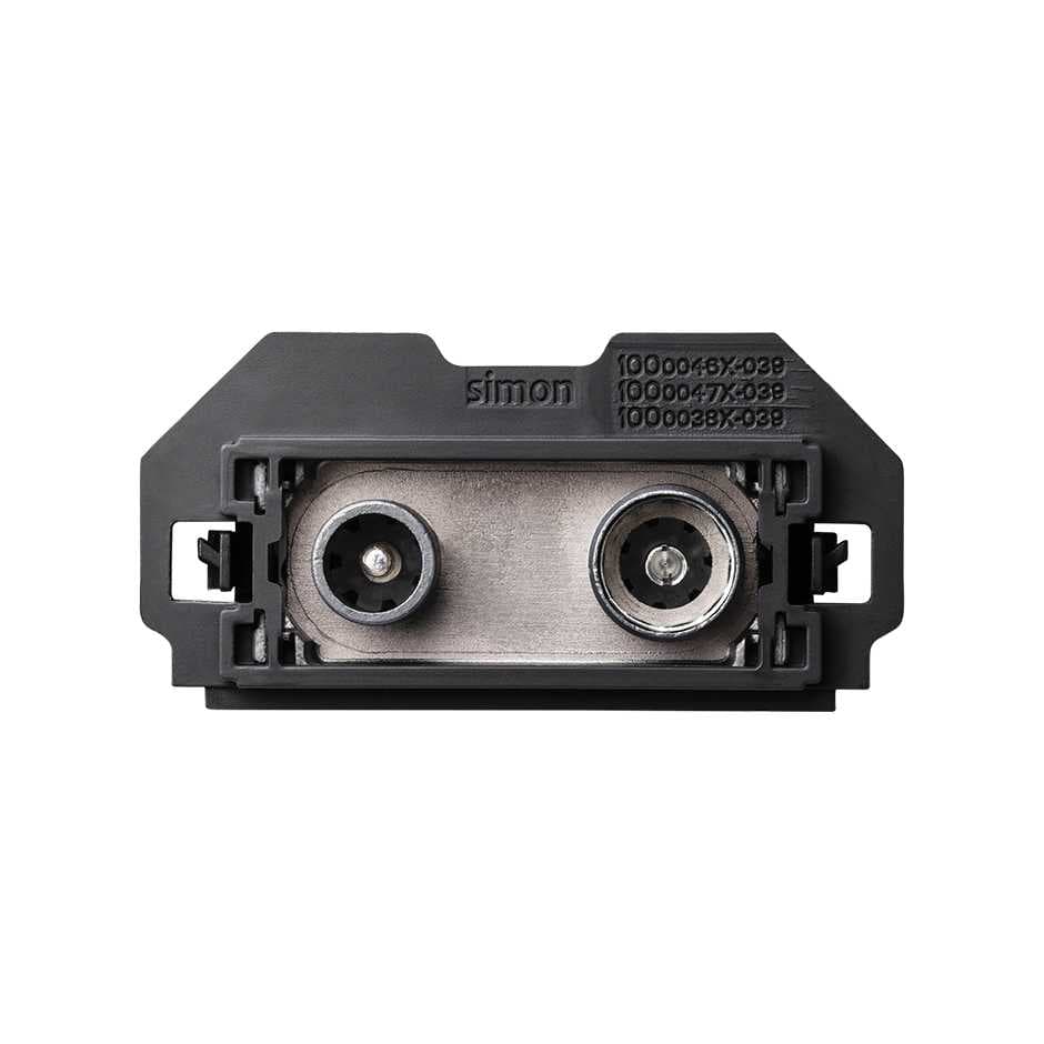 Simon 100 Розетка R-TV+SAT одиночная 10000466-039