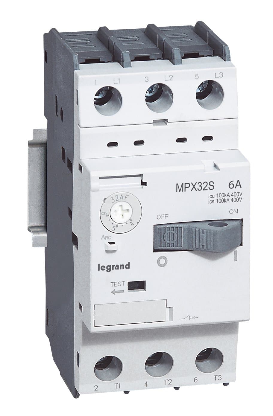 Legrand Автоматический выключатель для защиты электродвигателей MPX3 T32S 0,4A 100kA 417302