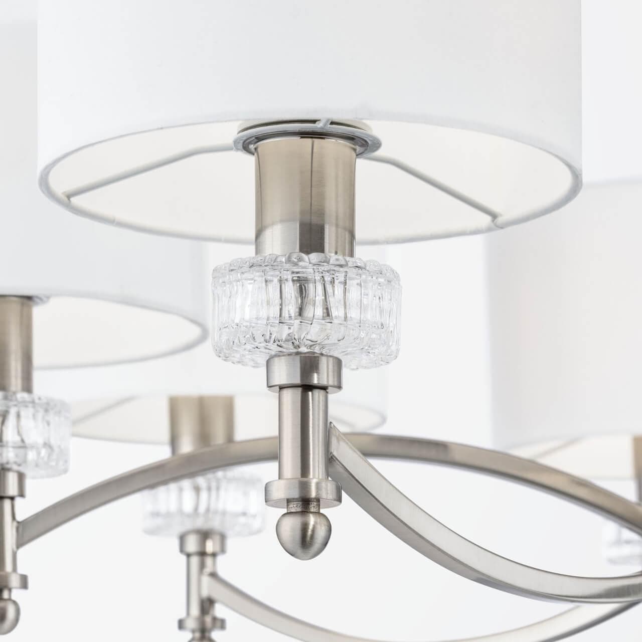 Maytoni Neoclassic Alicante Никель Люстра E14 40W MOD014CL-08N — миниатюра 11