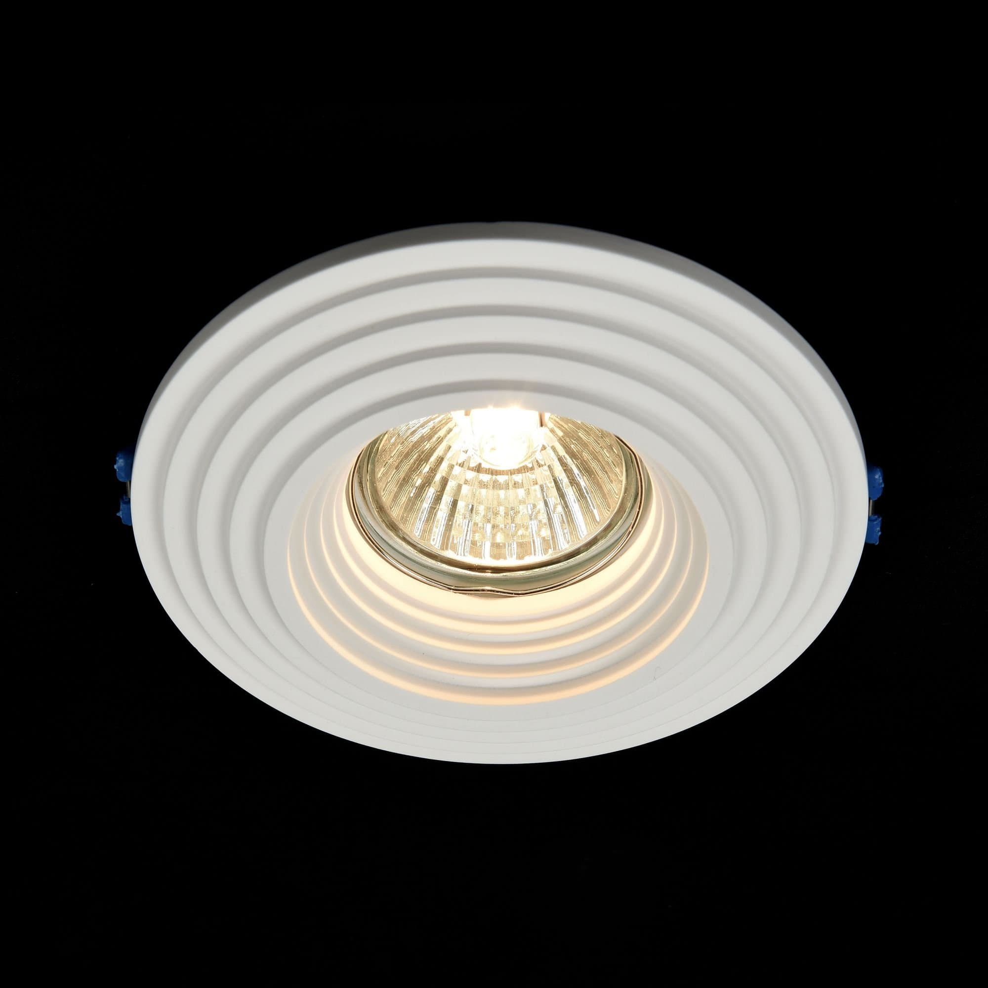Maytoni DownLight Gyps Белый Встроенный светильник 1xGU10 35W DL004-1-01-W — миниатюра 2