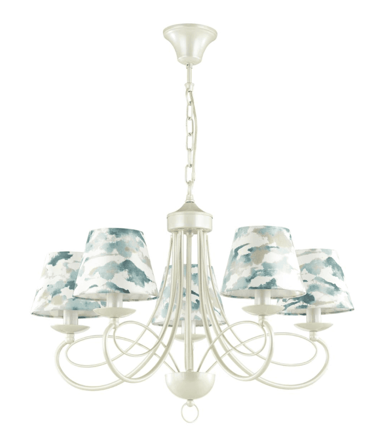 Lumion 4541/5 NEOCLASSI LN21 белый 123 Люстра E14 5*40W 220V FLEUR